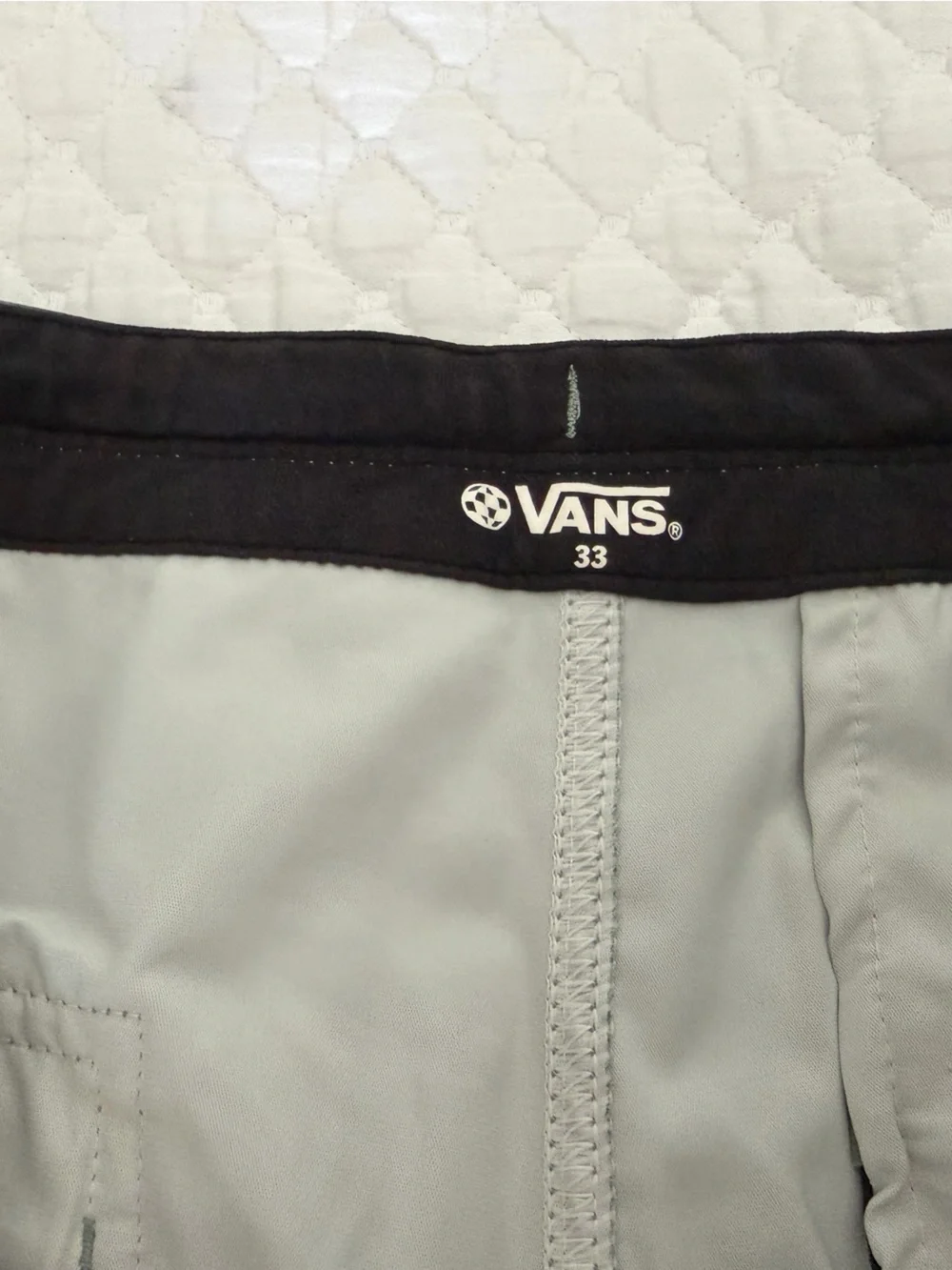 Vans Men's Olive Green Tie-Dye Swim Board Shorts